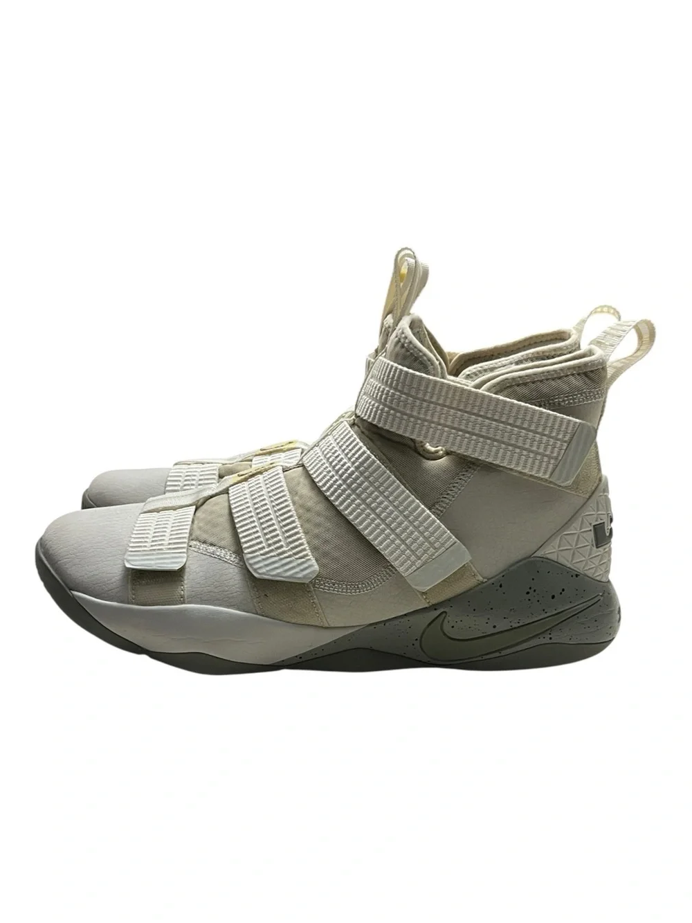 Nike LeBron Zoom Soldier 11 XI Glacier Grey Basketball Shoes Men's 11.5